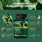 DetoxenNATURE Kava Kava Root Extract Capsules for Sleep - 90 Capsules - image 3