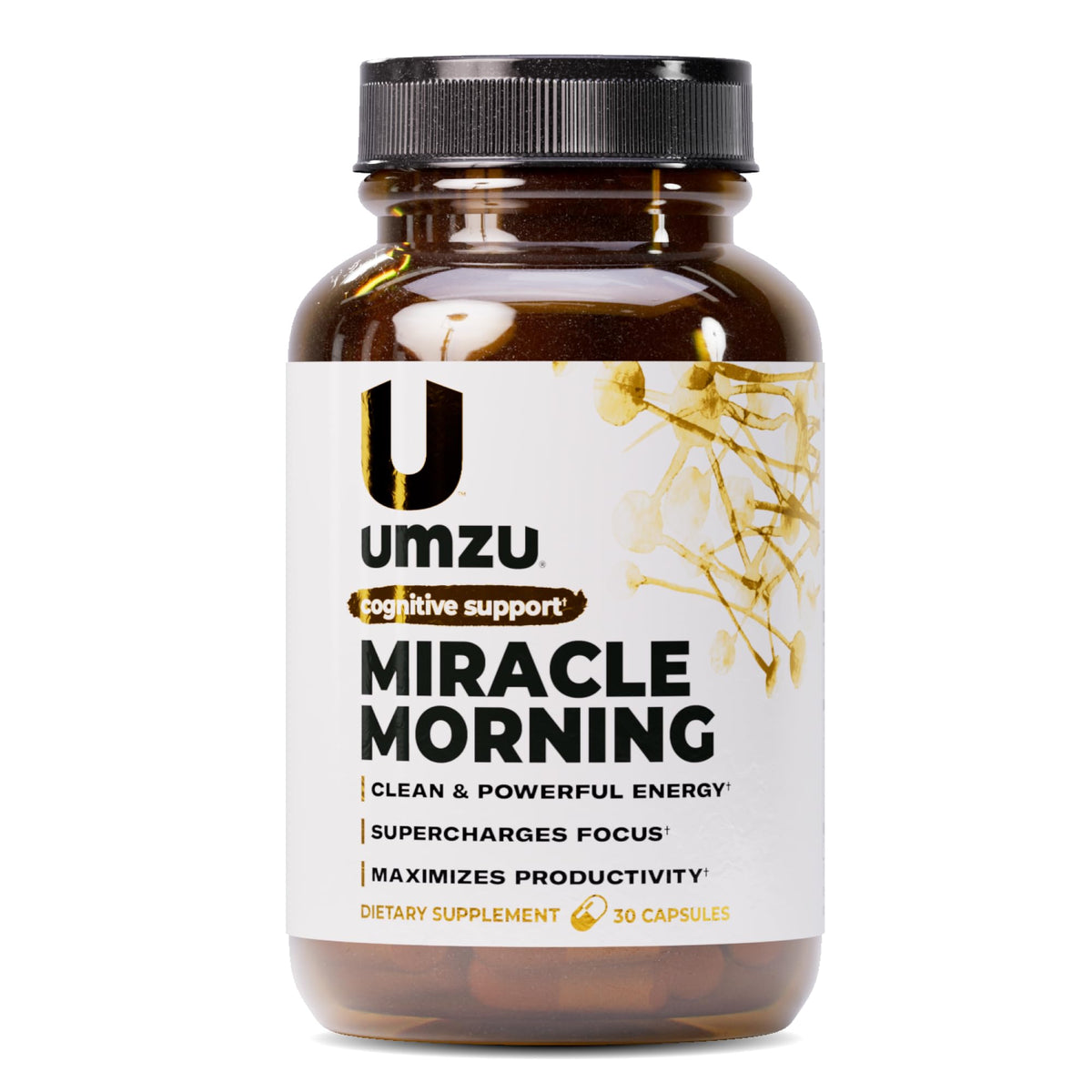 UMZU Miracle Morning Energy Support Supplement - 30 Capsules