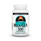 Source Naturals Mega-GLA 300 Borage Seed Oil - 60 Softgels