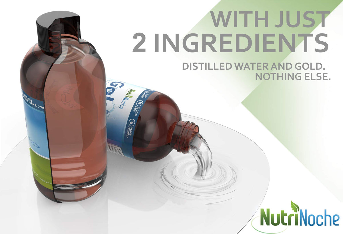 Nutrinoche Colloidal Gold - The Best Colloidal Gold Mineral Supplement