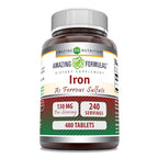 Amazing Formulas Iron as Ferrous Sulfate Supplement
