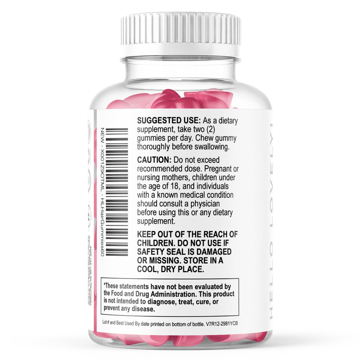 Hello Lovely! Hair Vitamin Gummy - Advanced Hair