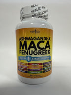 NEW AGE Ashwagandha Maca Root Fenugreek Supplement Mood Support - 120 Capsules - image 2