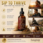 FUNGISIP Momentum Cordyceps & Lion's Mane Mushroom Tincture - 2 oz - image 9