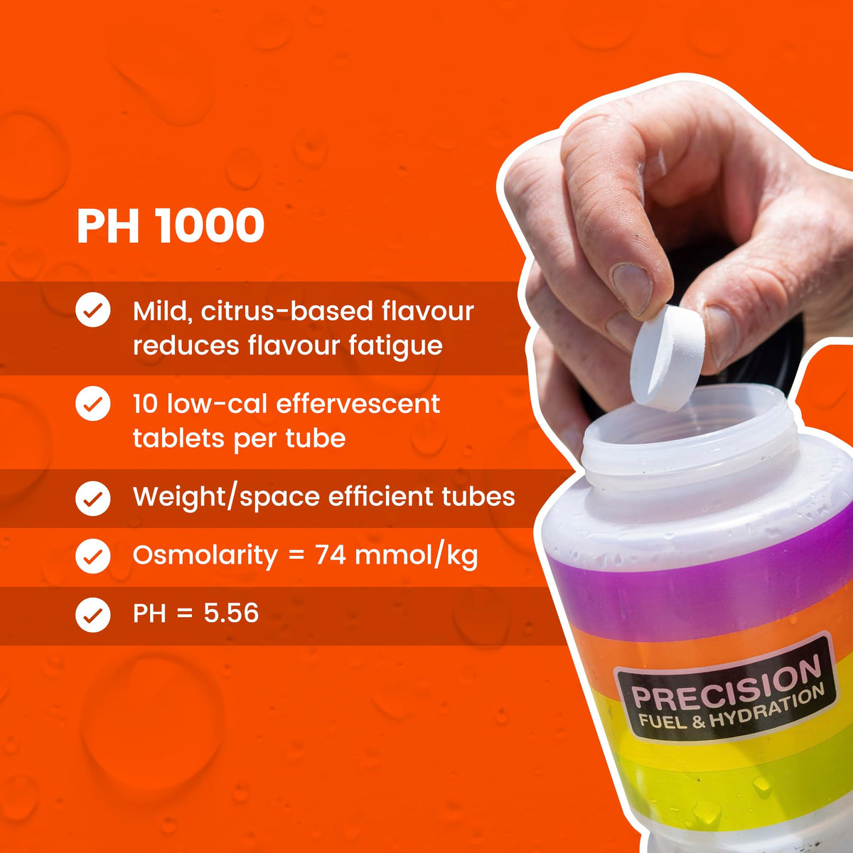 Precision Hydration Electrolyte Tablets - Multi Strength Effervescent