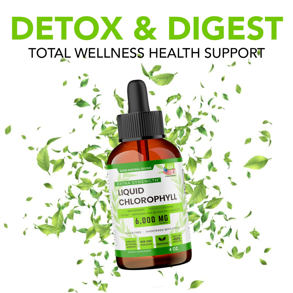 Super Natural Goods Liquid Chlorophyll Drops for Daily Wellness - 4oz - image 4