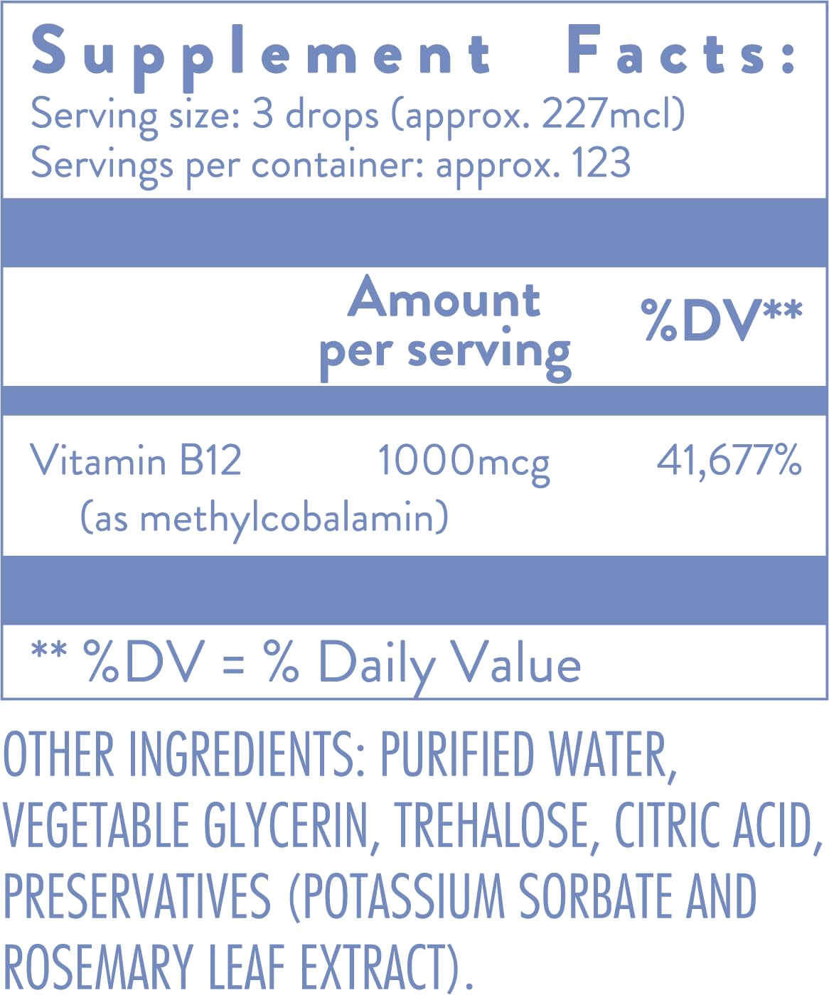 Holistic Health Methyl B12 MegaDrops Liquid - 28 mL - image 3