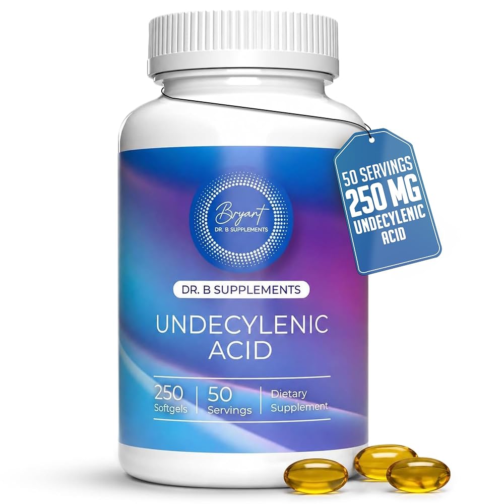 Dr B Supplements Undecylenic Acid 250 mg - 250 Softgels