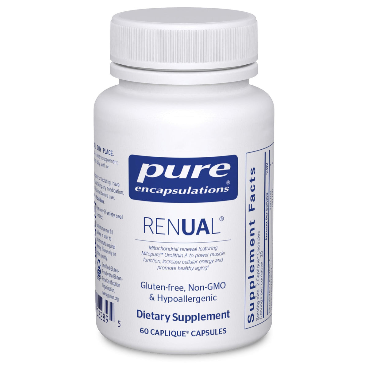 Pure Encapsulations Renual Energy Support - 60 Capsules