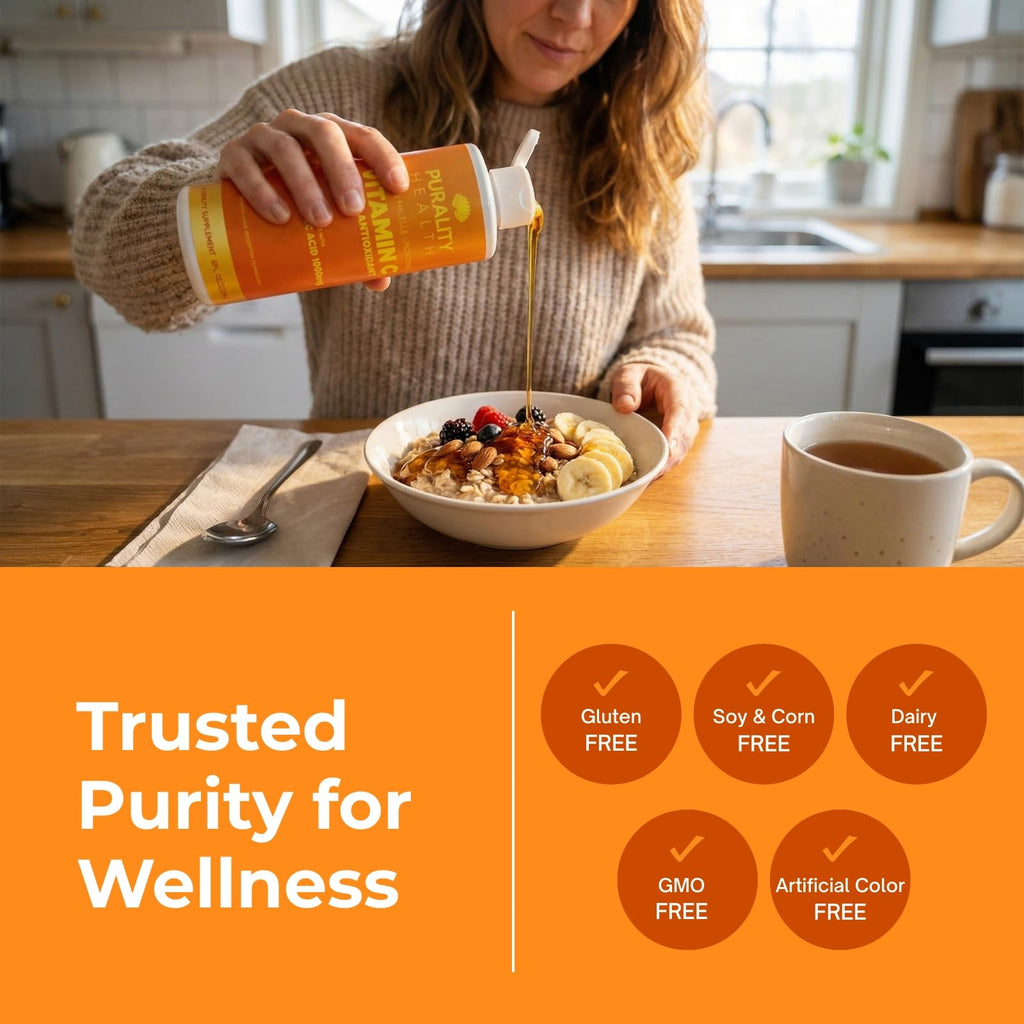 PURALITY HEALTH Liposomal Vitamin C 1000mg Liquid - 8 Fl Oz - image 6