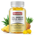 GREABBY Triple Magnesium Complex Gummies for Sleep - 60 Count