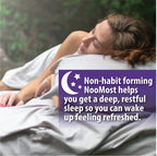 NooMost Natural Sleep Aid with Magnesium & L-Theanine - 60 Tablets - image 4