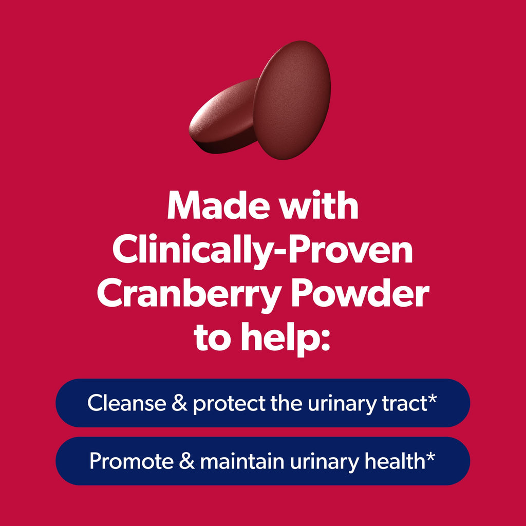 AZO Cranberry for Healthy Urinary Tract - 50 Caplets - image 3
