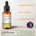 root + spring Dendrobium Stem Herbal Tincture Liquid Extract - 1 oz - image 7