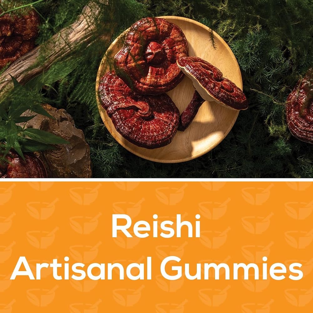 Safer Products Reishi Mushroom Gummies - May Support Immune Health
