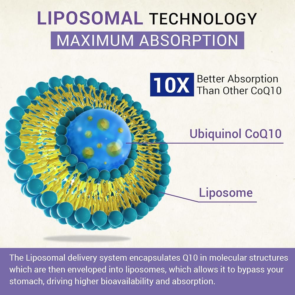 Besibest Liposomal Ubiquinol CoQ10 800 MG Softgel
