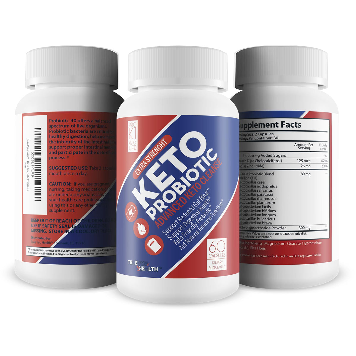 Grace nnvg Keto Probiotic 40 Billion CFU - 1 Capsules - image 4