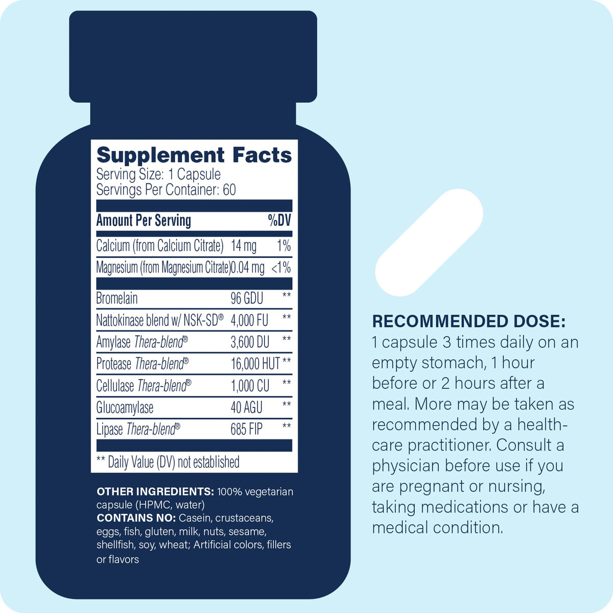 Enzyme Science Nattokinase Pro with NSK-SD - 60 Capsules - image 2