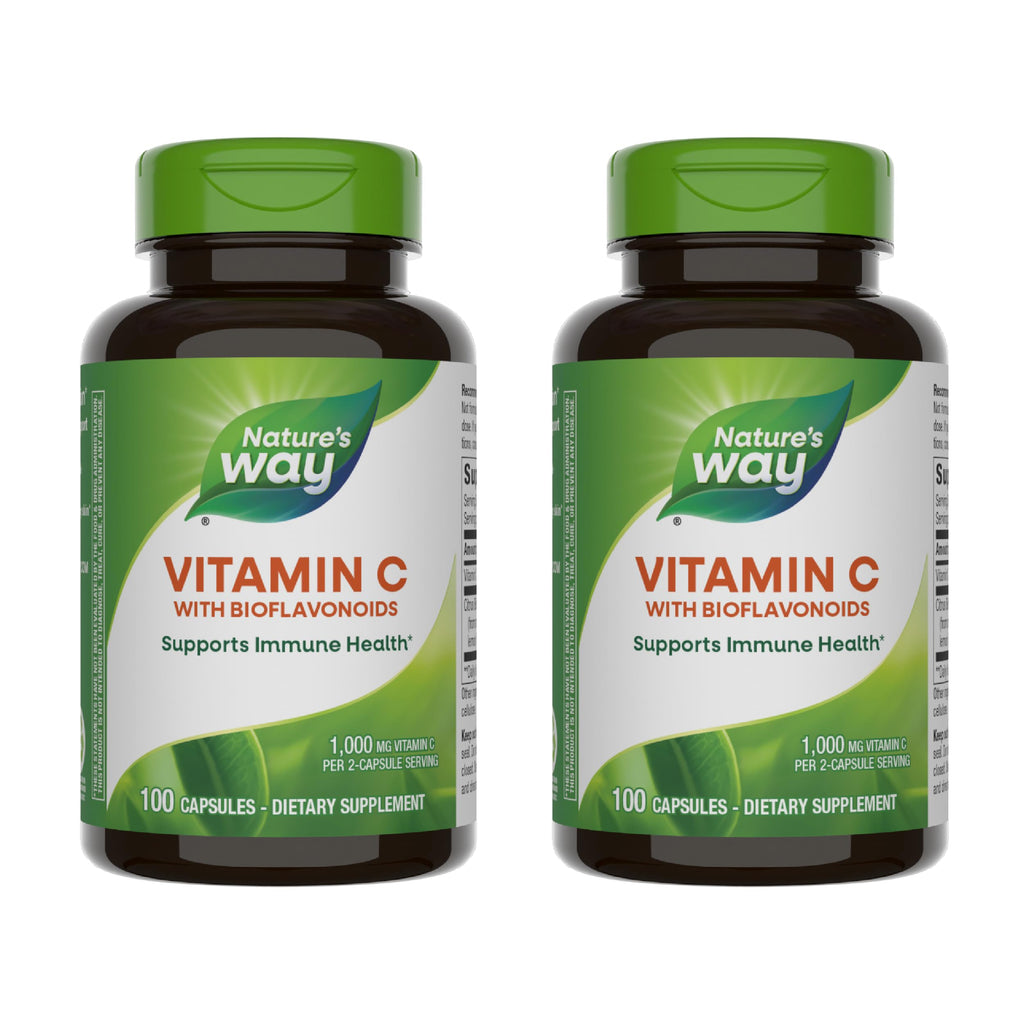 Nature's Way Vitamin C 1000 mg with Bioflavonoids - 200 Capsules