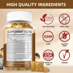 HEALOADING Mushroom Gummies with Lion's Mane & Cordyceps - 60 Count - image 2