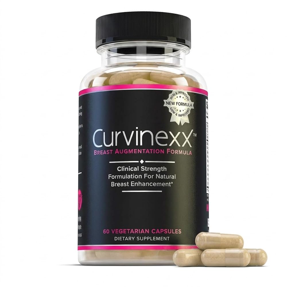 Curvinexx Natural Breast Toning Supplement - 180 Capsules - image 2