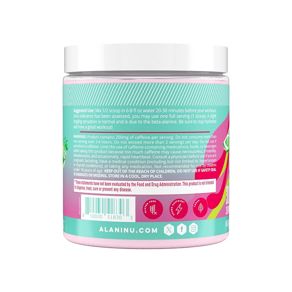 Alani Nu Pre-Workout Powder Cherry Twist - 30 Servings - image 7