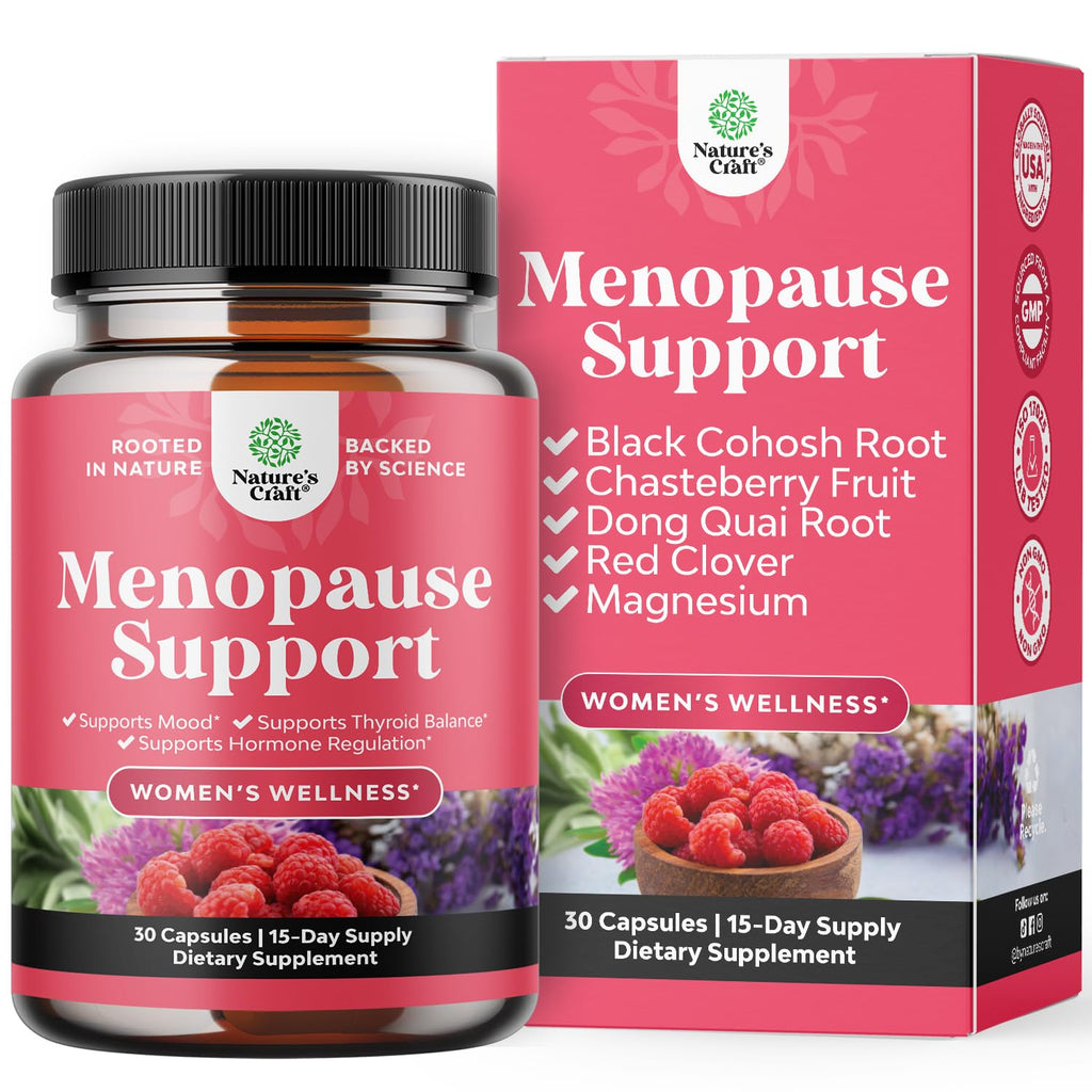 Natures Craft Complete Herbal Menopause Supplement for Women