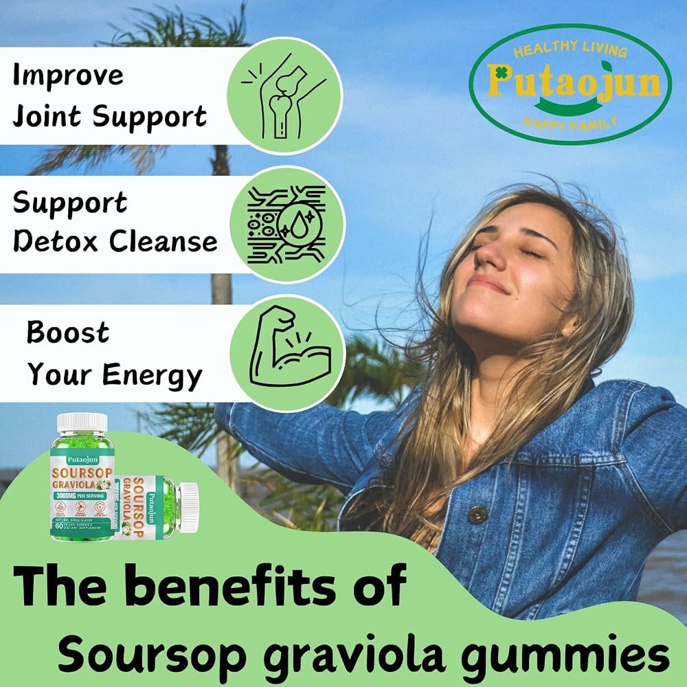 Putaojun Soursop Graviola Gummies