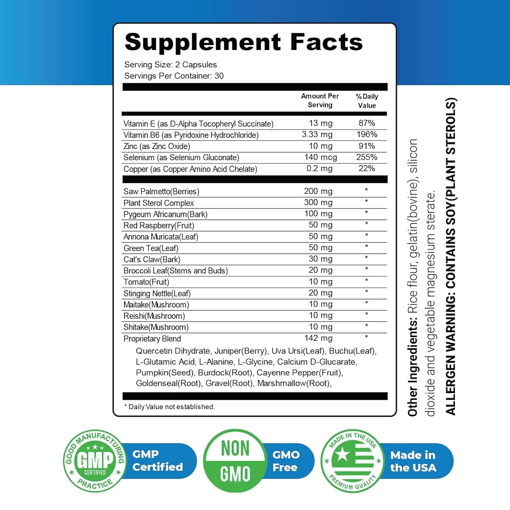 Nature's NutriWave ProstaStream Saw Palmetto Tablets - 60 Count - image 3