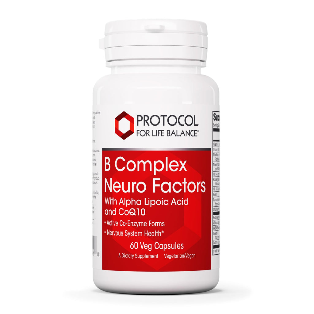 PROTOCOL FOR LIFE BALANCE B Complex Neuro Factors with CoQ10