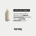 Toniiq Ultra Concentrated 500mg Spermidine Supplements - 120 Capsules - image 6