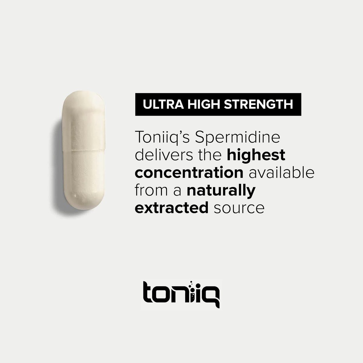 Toniiq Ultra Concentrated 500mg Spermidine Supplements - 120 Capsules - image 6