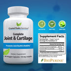 Crystal Peaks Nutrition Turmeric Curcumin Joint Support - 60 Capsules - image 3