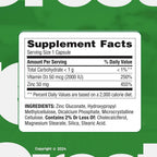 LightSpring Zinc 50mg with Vitamin D3 2000 IU - 150 Capsules - image 2