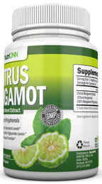 NutriONN Citrus Bergamot 500 mg - 90 Vegetarian Capsules - image 5