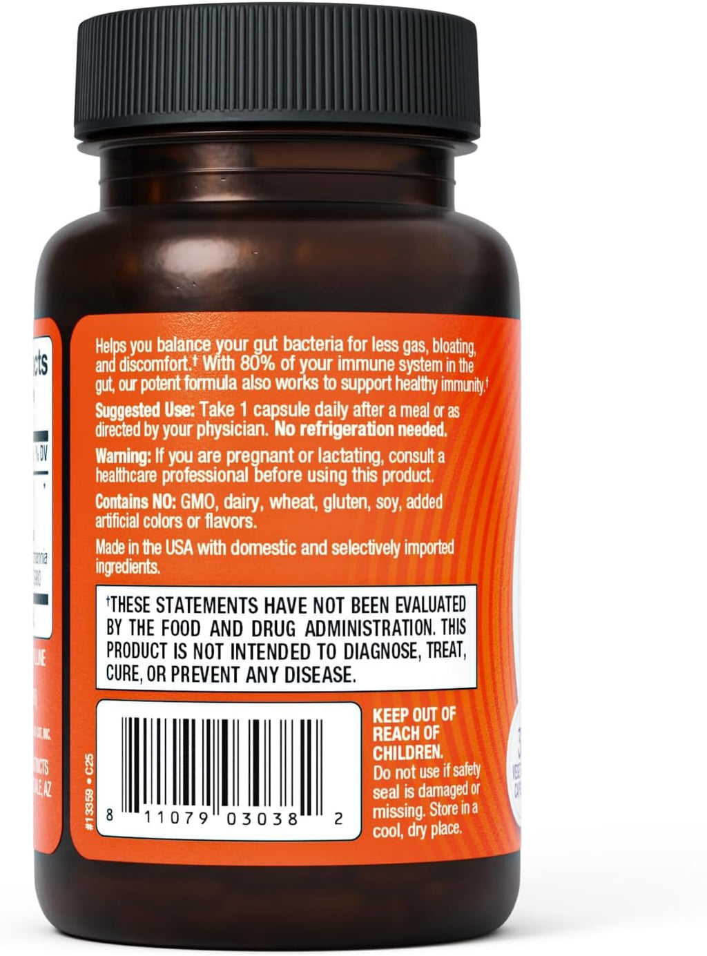 Natures Instincts Ultra Spore Probiotic Digestive Support - 30 Capsules - image 3