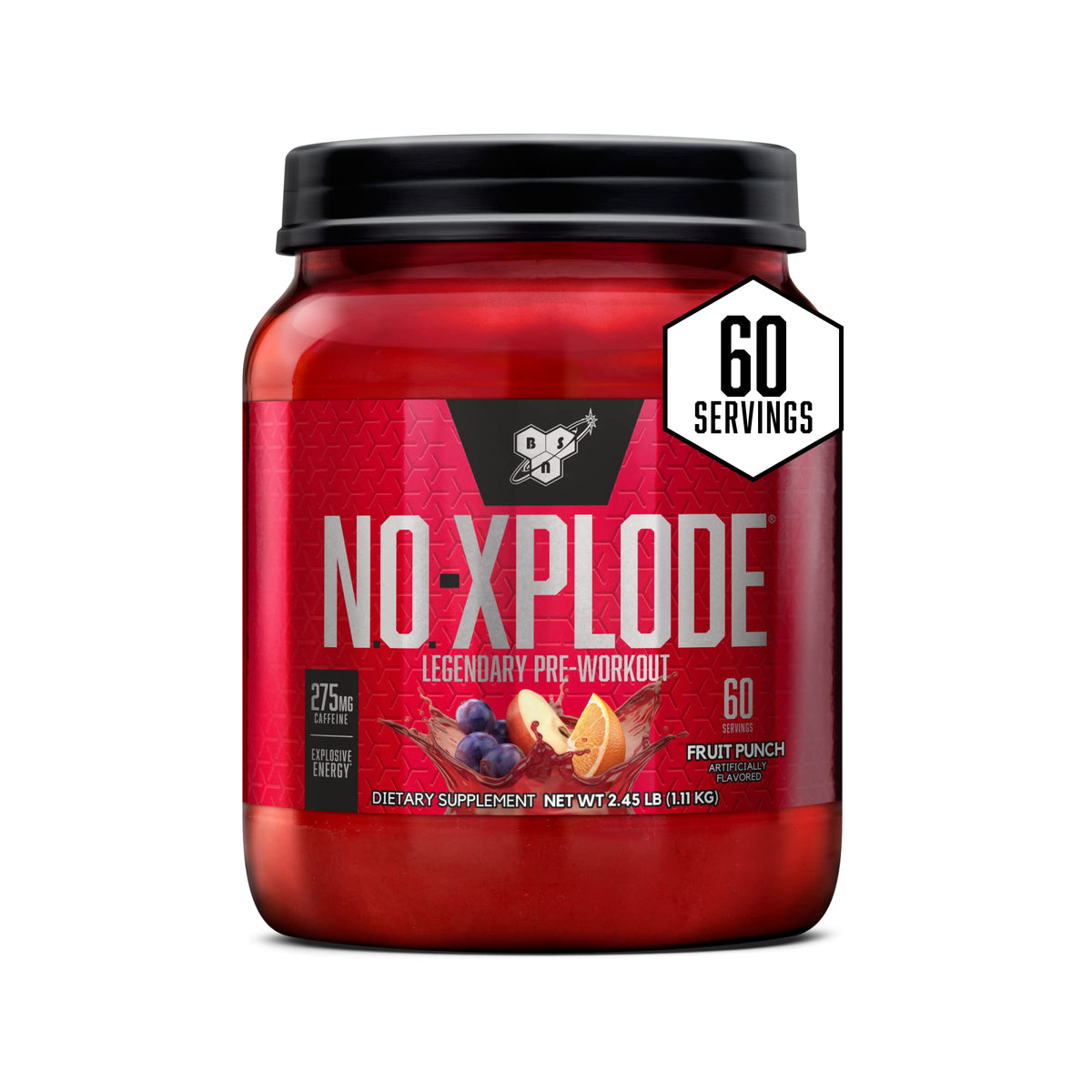 BSN N.O.-XPLODE Cool Rush Pre Workout Powder
