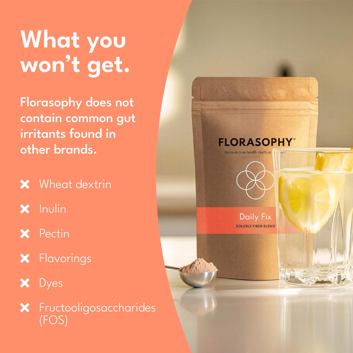 Florasophy Soluble Fiber Supplement