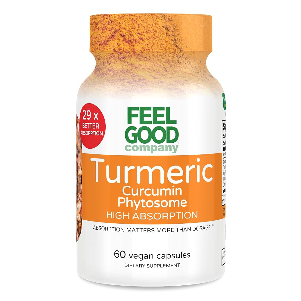 FEEL GOOD Turmeric Curcumin Capsules 1000mg - 60 Capsules - image 2