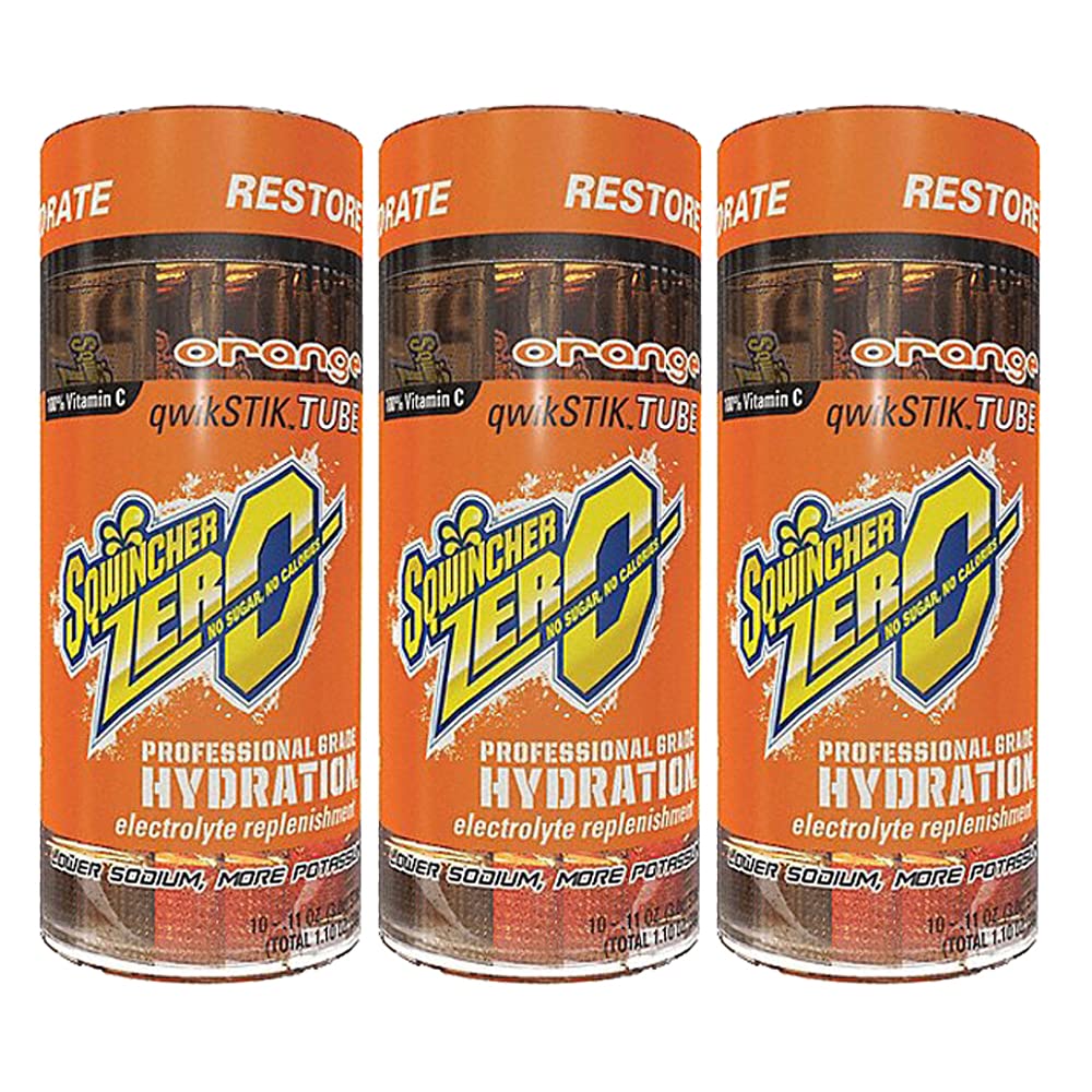 Sqwincher Zero Qwik Stik Sugar Free Electrolyte Drink Mix - 30 Sticks