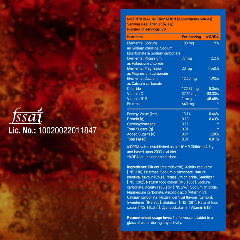 Fast&Up Reload Electrolyte Hydration Drink - 20 Effervescent Tablets - image 8