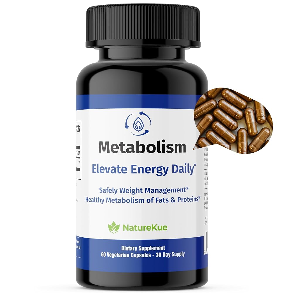 NatureKue Metabolism Natural Weight Management & Energy Support