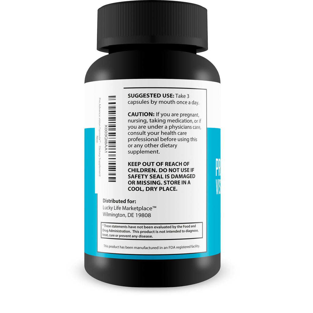 Generic Pro Advanced Vision Formula Eye Health Support - 1 Bottle - image 3