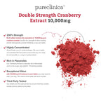 pureclinica High Strength Cranberry Extract Tablets - 180 Count - image 4