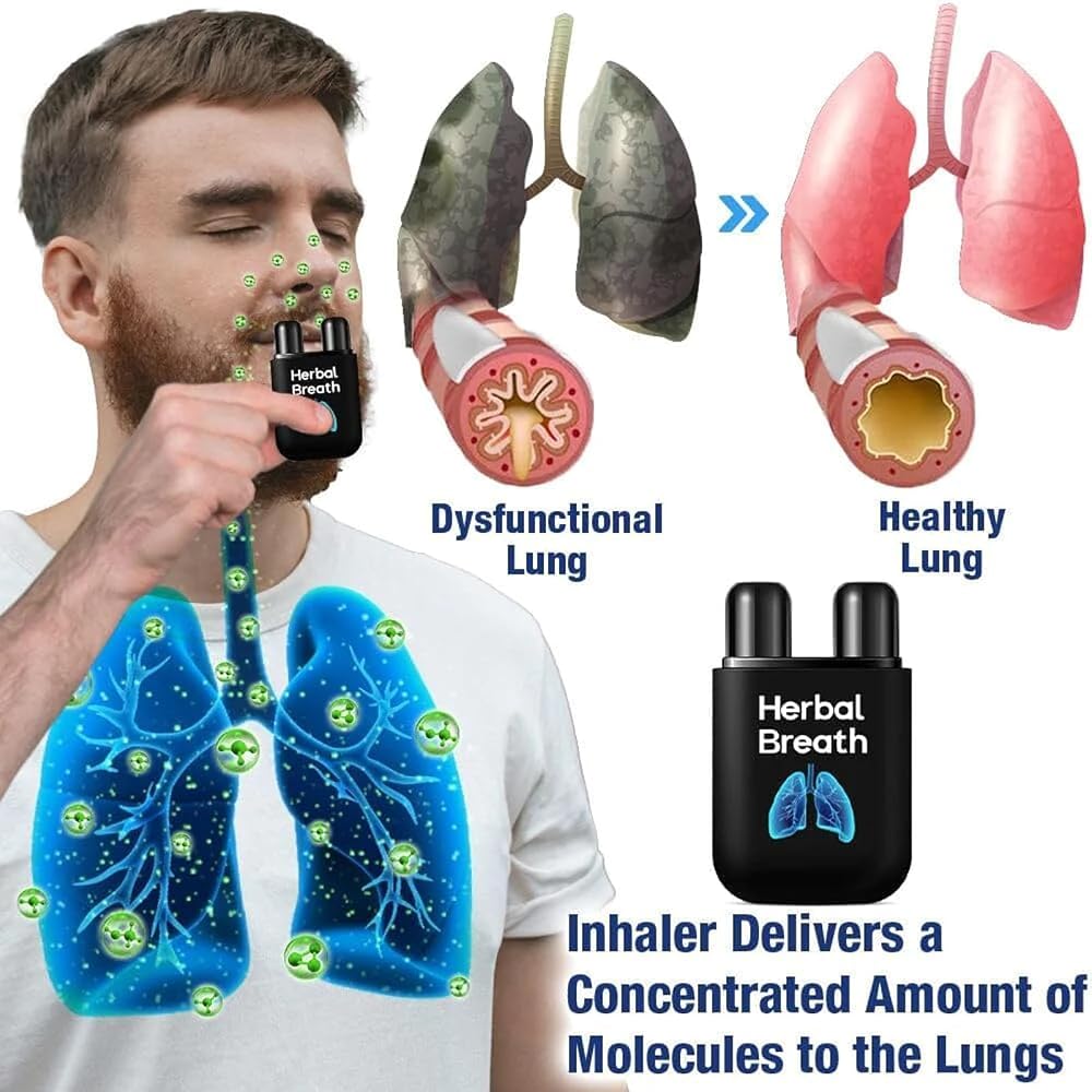 Yipane HerbalBreathe Respiratory Cleansing Aerosolizer - 1 Count - image 2