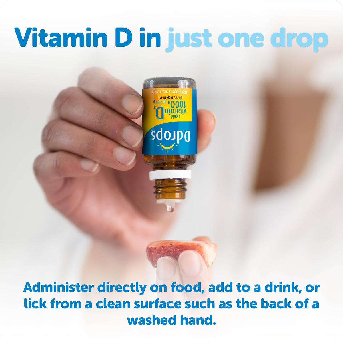 Ddrops Adults Vitamin D3 1000 IU Liquid - 180 Drops - image 5