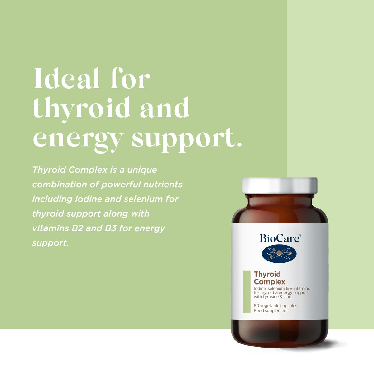 Biocare Thyroid Complex - 60 Capsules - image 2