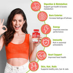 Powerific Apple Cider Vinegar Gummies Max Strength 2000mg - 60 Gummies - image 3