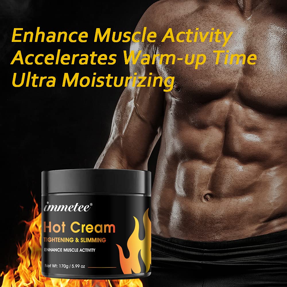 immetee Hot Cream Cellulite and Fat Burner - 170g - image 4