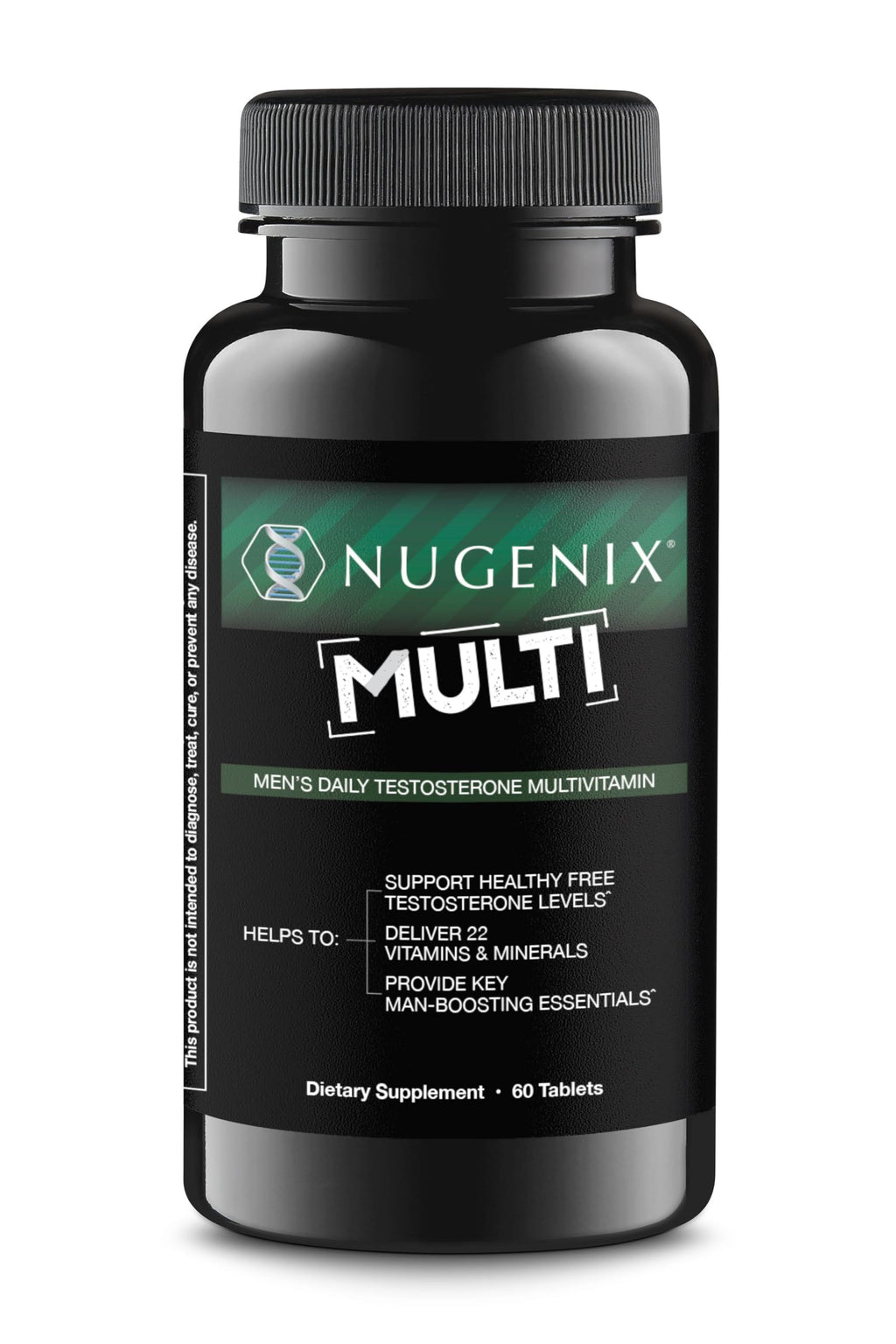 Nugenix Multivitamin for Men Testosterone Support - 60 Tablets